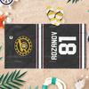 Heated Rivalry Hockey Jersey Pattern Beach Towel , Lightweight Absorbent Towel for Sports Lover