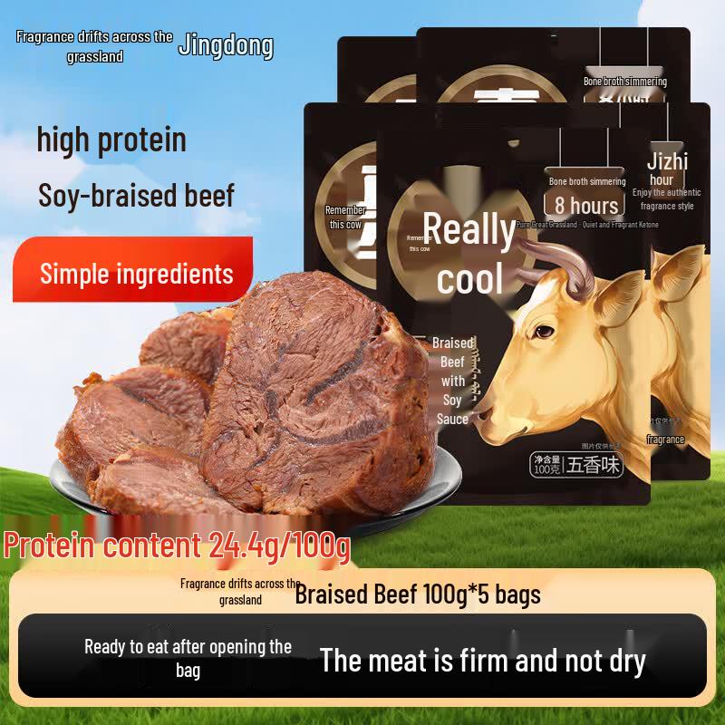 High Protein Ready-to-Eat Braised Beef