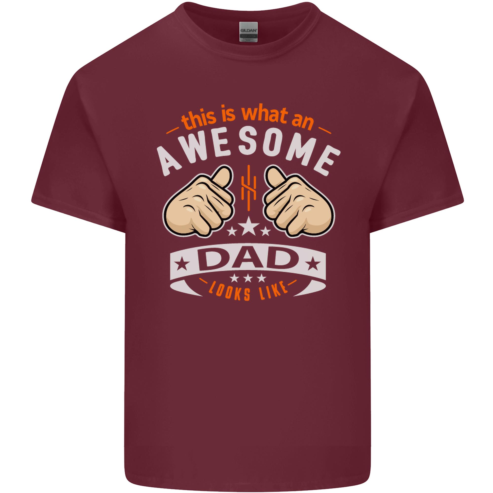 This Is What an Awesome Dad Fathers Day Unisexs Light Cotton TShirt S