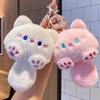 Kawaii Small Cat Kitten Plush Doll Cartoon Soft Stuffed Plushie Girl's Bag Keychain Hanging Pendant Toys Decorative Gifts