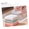 Four Colours Hanging Coral Fleece Hand Towel Special For Microfiber Water Absorption Cleaning Towels Nonstick Oil Fast Drying