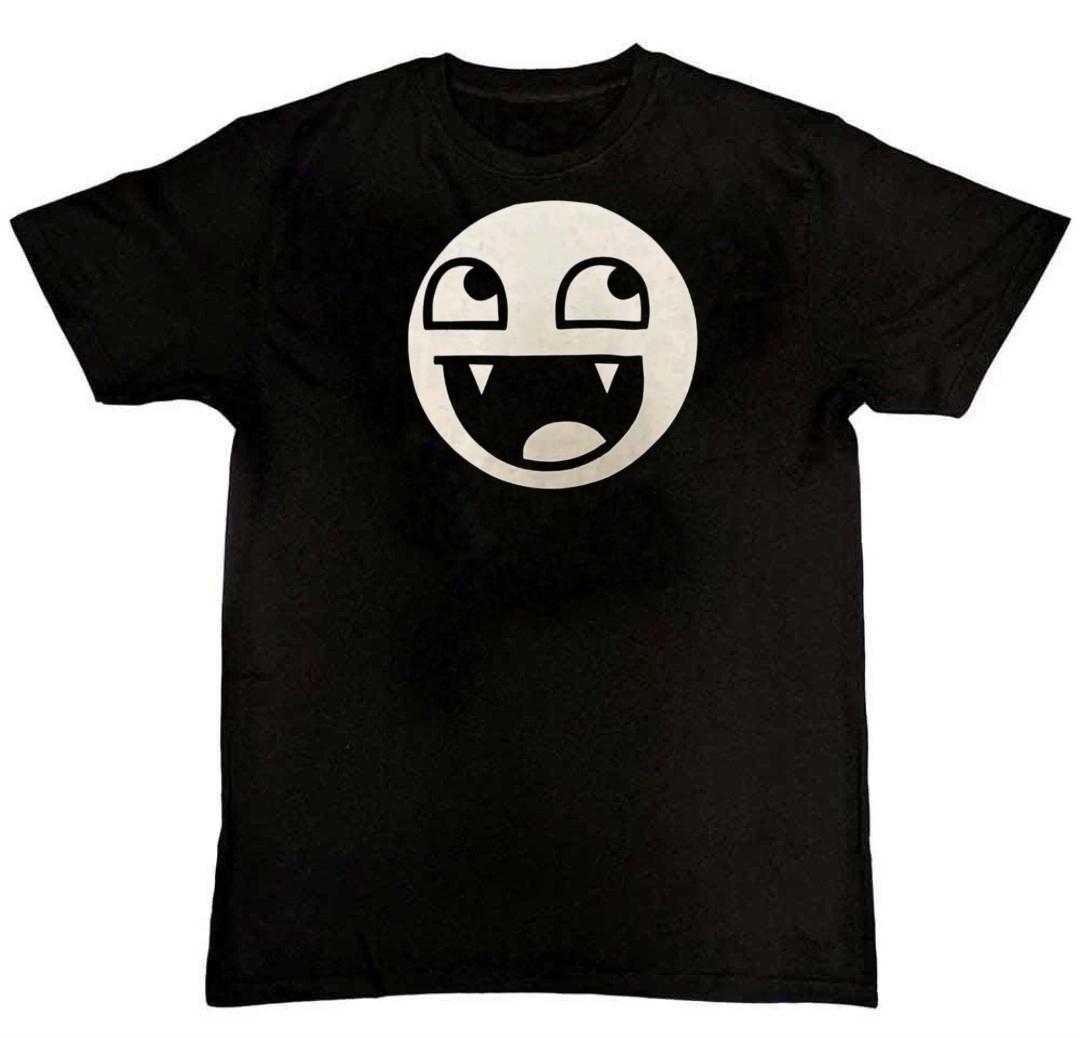 Epic Face Vampire Grunge Y2K Goth Emo Scene Mens T-Shirt M