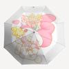 1pc My Melody Automatic Opening/Closing Umbrella with Floral Design - Portable Three-Fold Design, 8-Bone Iron Frame Outdoor Umbrella, Perfect Gift for
