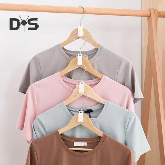 50Pcs Clothes Hanger Connecting Hooks Mini Size Multi-Color Versatile Space Saving Hangers Clothes Hanger Clips