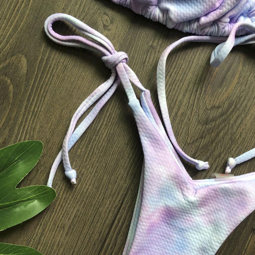 Buy Extreme Sexy Triangle Thong Bikini Mini Micro G String Tie High Cut ...