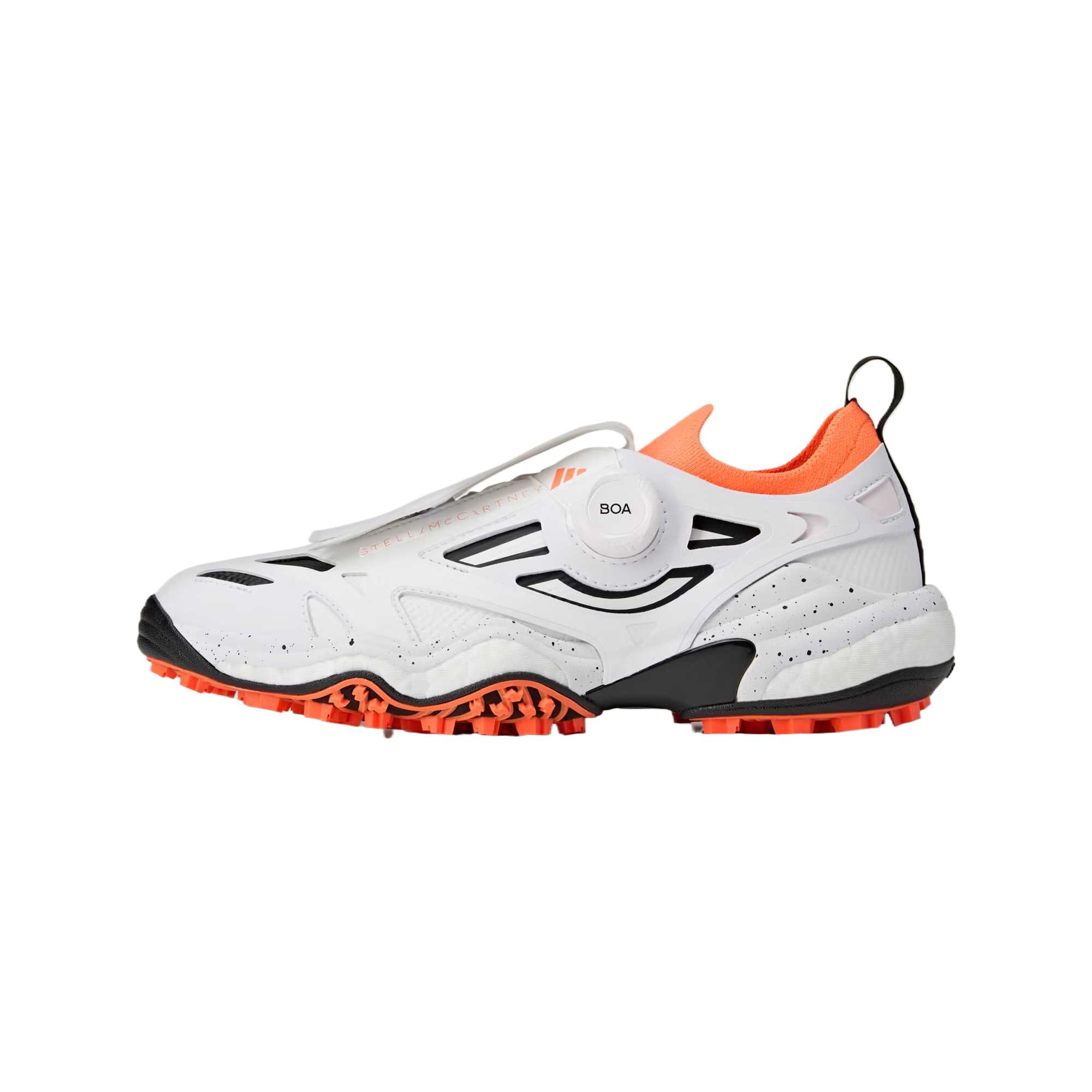

Stella McCartney x Adidas CodeChaos Shock Absorbers Low Top Golf Shoes Women s White Orange Sneakers JH8936 39⅓