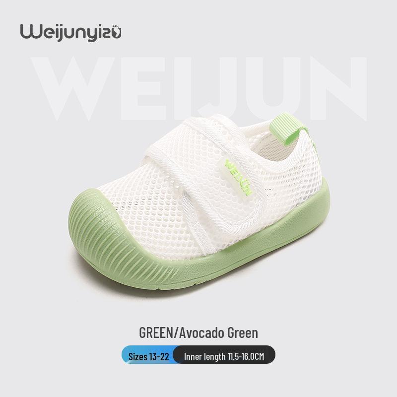 Breathable Summer Mesh Sandals for Toddler Boys, Soft Sole, Ages 1-3