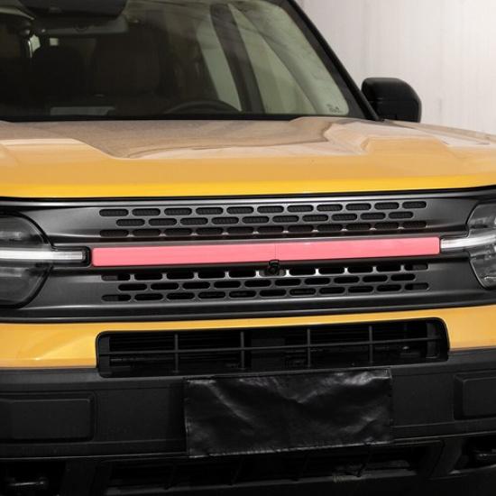 Pink Front Grille Grill Strip ert Cover Trim Kit For Ford Bronco Sport +