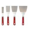 Painting Tool Set, Stainless Steel Putty Knife Set, 1-inch, 2-inch, 3-inch, and 4-inch Stainless Steel, Corrosion-Resistant Painting Tool Set (4-Piece
