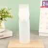 1Pc 120Ml Plastic Hair Oil Applicator Bottle Hairdressing Shampoo Bottle Hair Dye Refillable Bottle Hair Coloring Styling Tools