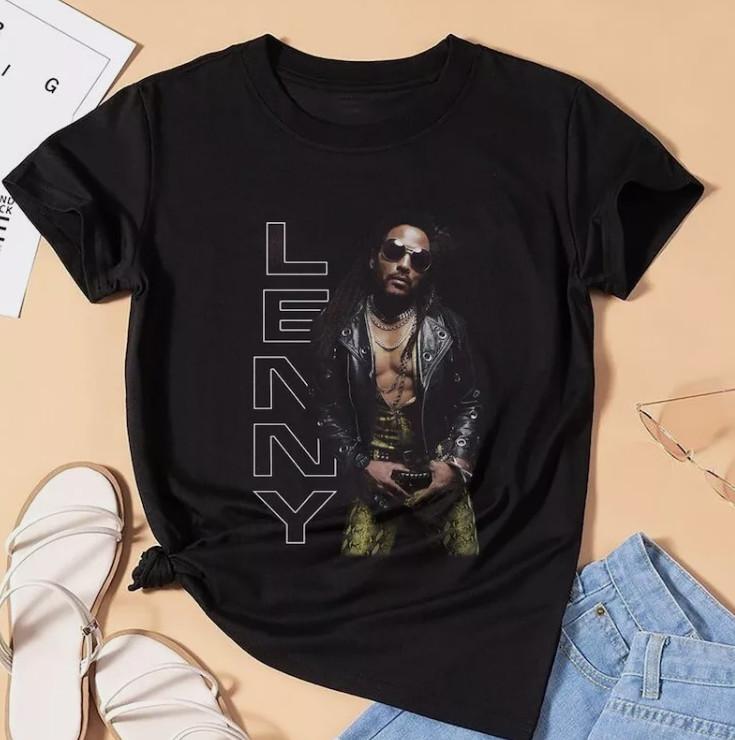 Lenny Kravitz 2026 Tee Lenny Kravitz Tshirt Lenny Kravitz Tour T-Shirt S