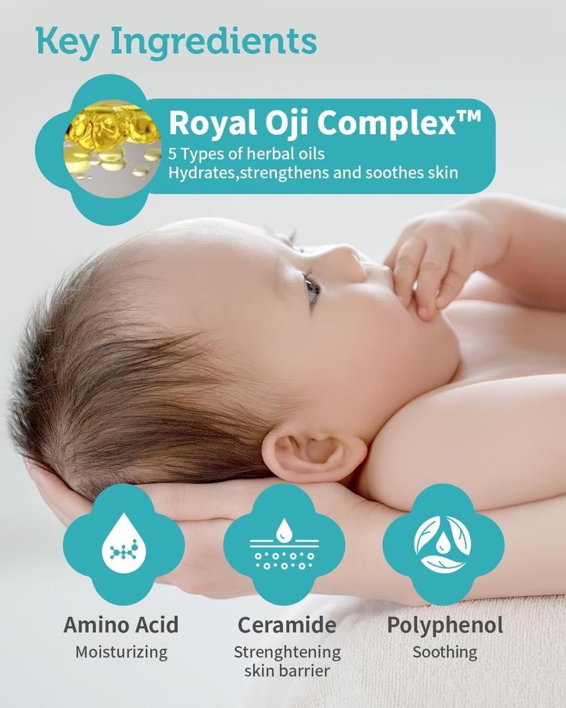 GOONGBE Primune Baby Large For Whole Body Gentle on Hair and Mild Baby Baby Natural Moisturizing for Dry Sensitive GPMG2001 Soap, 350ml, Capacity,