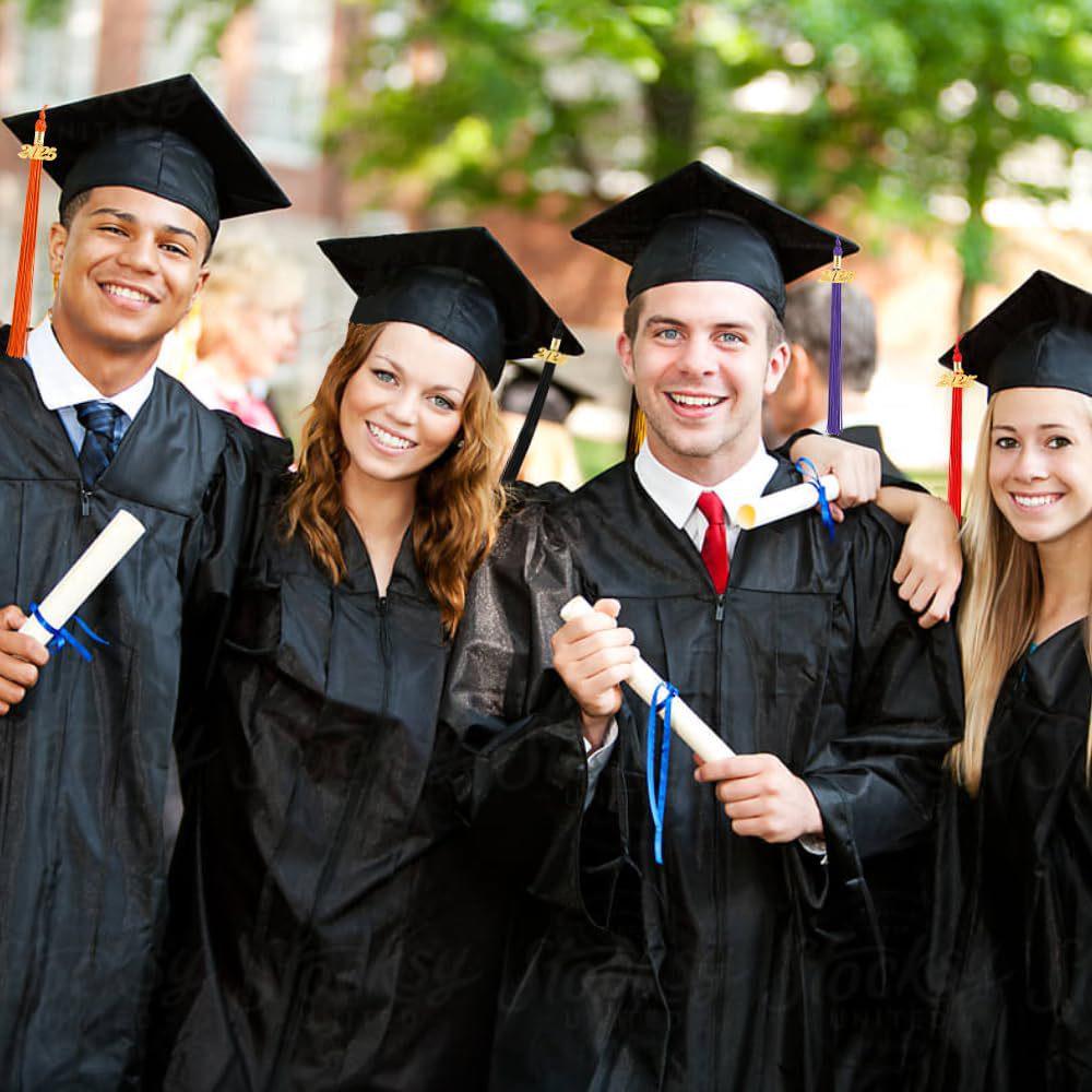 2024 European & American Graduation Gown for High School, College, Master's & Doctoral Students