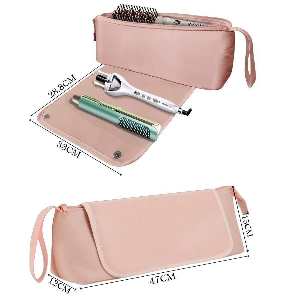 Portable Hair Tools Storage Bag Dustproof 2 In 1 Organizer  Haircare Accessories