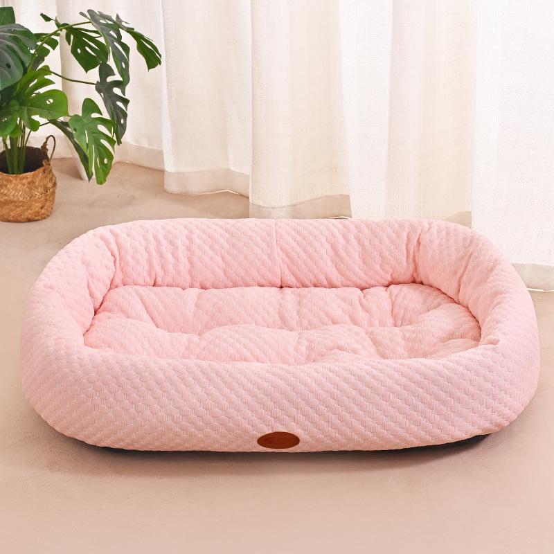 All-Season Cool Pet Bed: Summer Ice Bean Mat for Dogs & Cats