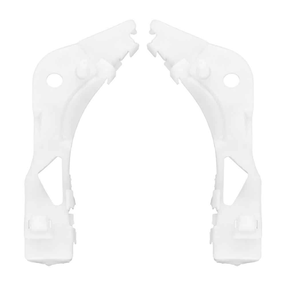 Pair Front Bumper Retainer Brackets Set Left & Right Side For Mazda 6 2003-2008