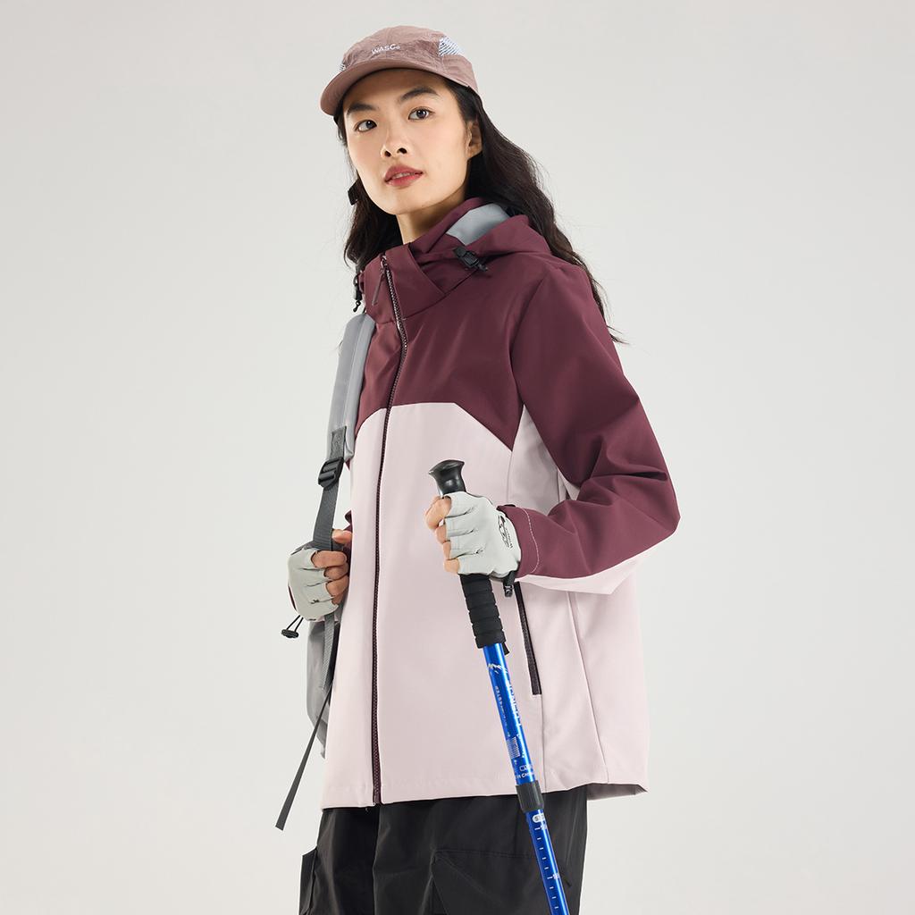 Couple jacket hooded removable 2026 spring and autumn windproof waterproof wear-resistant scratch-proof outdoor versatile jacket