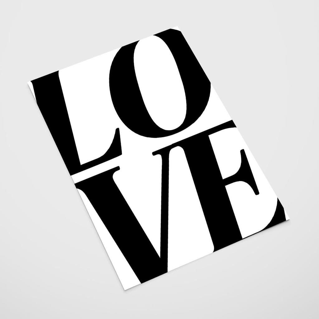 Poster Inscription Love