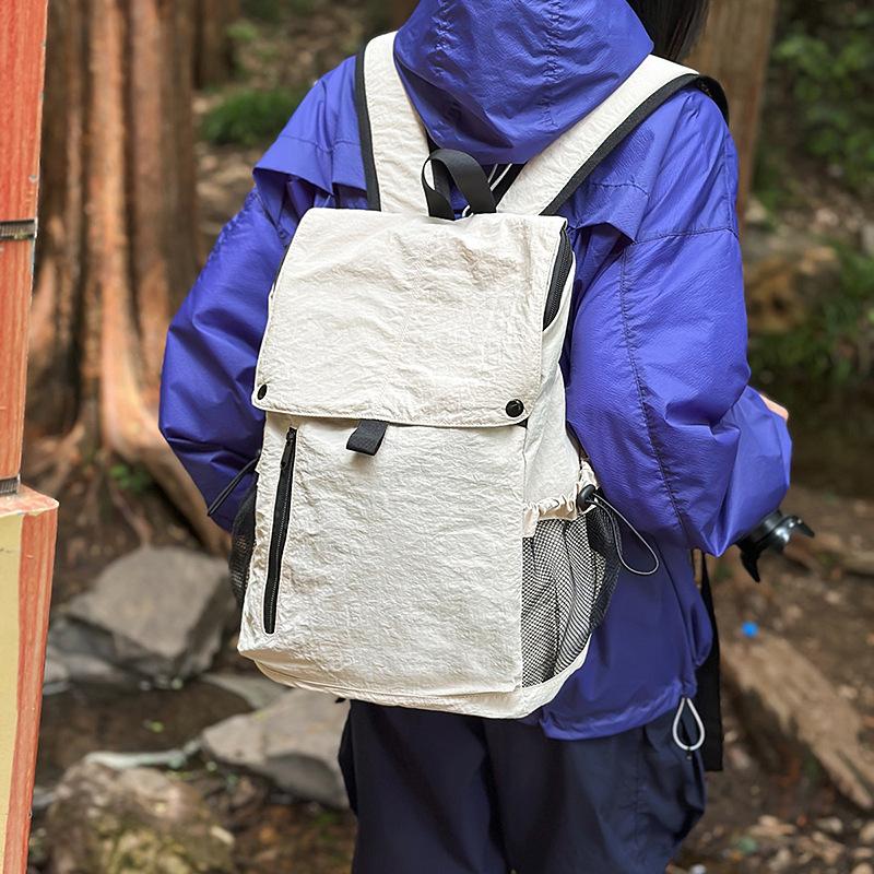 Unisex Rucksack Outdoor Leichtgewicht Koreanische Version Freizeit Tasche 2025 Neue Schultasche für Schüler Reisen Ausflüge