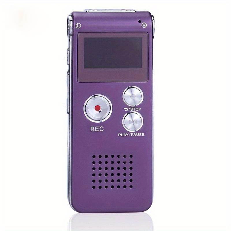 Digital Voice Activated Recorder with Playback 8GB MP3 Player Sound Audio Mini USB Flash Drive Recording
