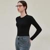 CREW NECK TOP_BLACK