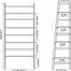 Book Shelf,Ladder Bookcase,4 Tier Tall Book Case for Bedroom,Living Room and Office