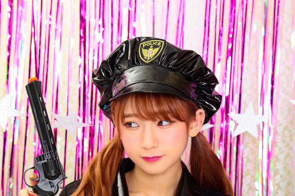 Party City Tokimeki Graffiti Cosplay Cool Police Black Women's