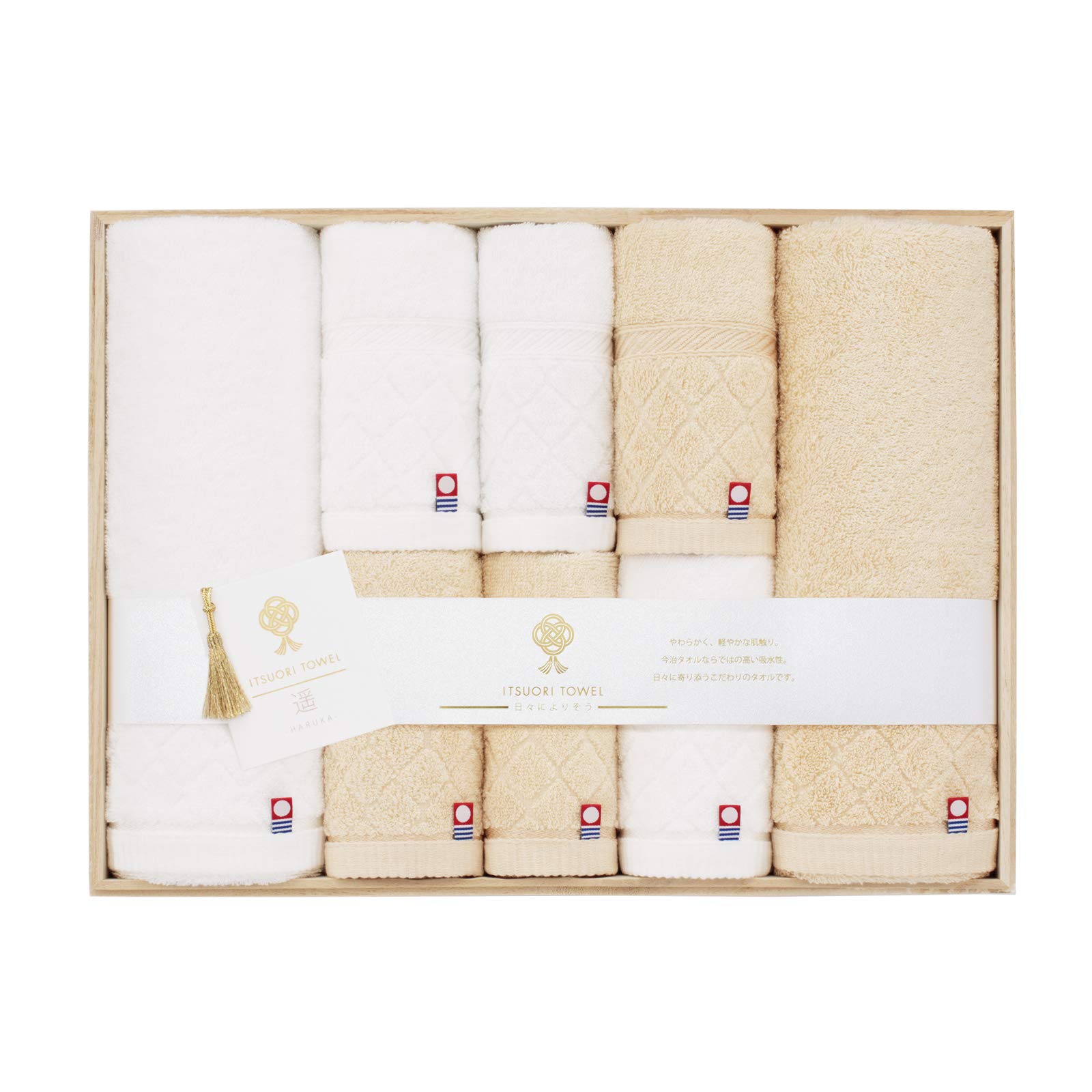

Imabari Towel Bath Face Washcloth Boxed Perfect for and Gifts Haruka (Haruka) - Towel, Towel, (HRK-IGZ) - Gift, Mid-Year Gifts, Celebrations,