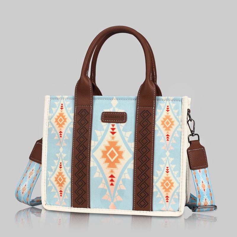 Ladies' Tote Bag, Bohemian-style Crossbody Bag, Hand-held Canvas Women's Bag, Shiling Wholesale, Multi-pocket