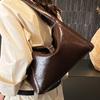 Fashionable Trendy Single-shoulder Bag with Large Capacity, Retro Underarm Bag, Women's Niche Commuter Tote Bag