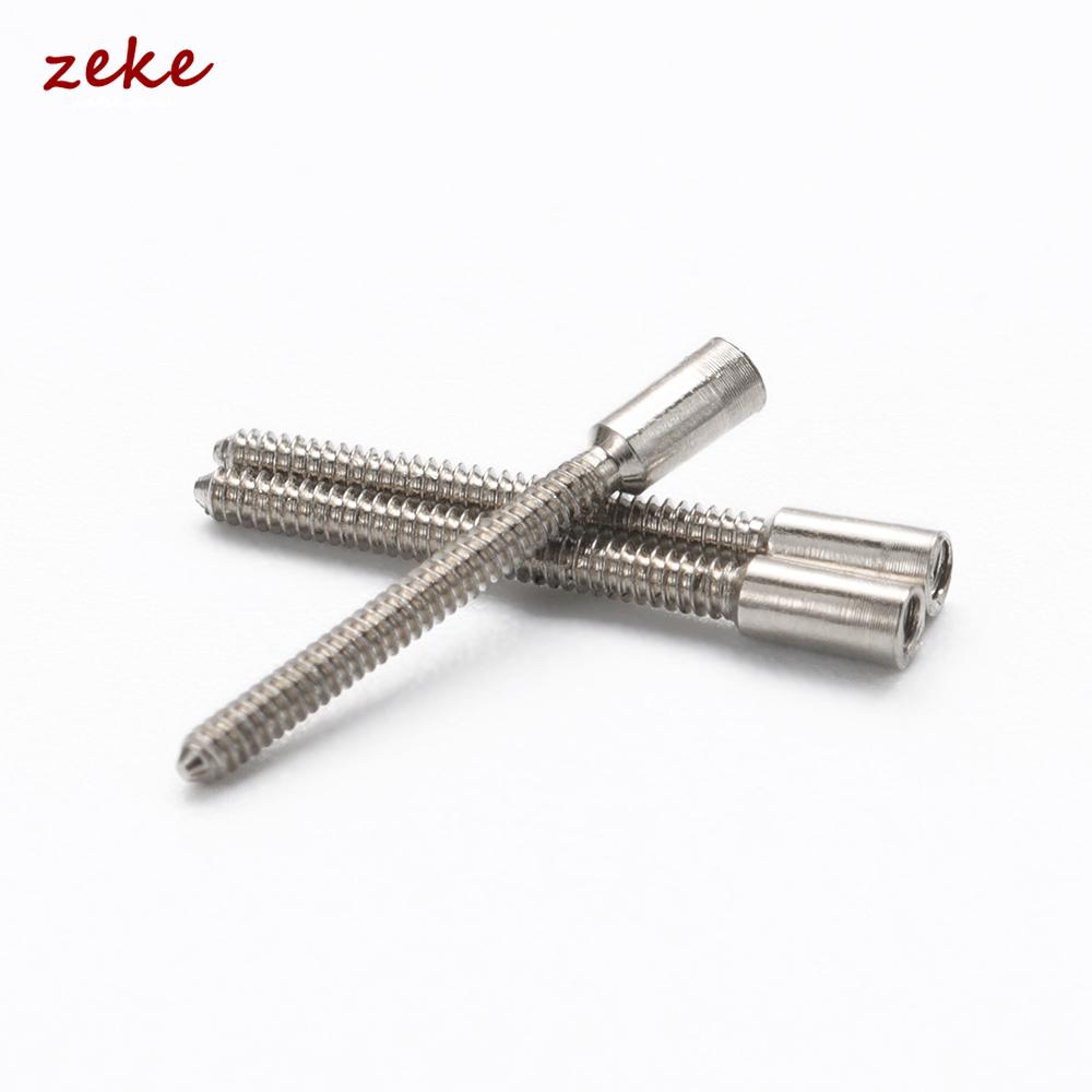 10 Pieces Stem Extensions Extenders Repair Watch Crown Stems 0.9mm Threads for Self Repairers Watchmakers Watch Accessories