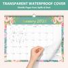 2026 Wall Calendar, Monthly Wall Calendars, Jan 2026 - Jun 2027, Desk Planner (8.5" x 11"), Hanging for Home, School, Office Supplies