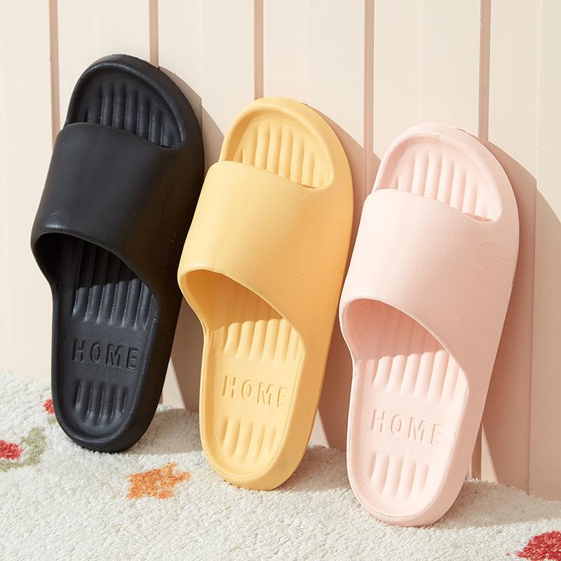 Slippers women's summer non-slip bathroom new outside sandals men's indoor home