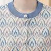 Autumn 2025 Women's Long-Sleeve Knit T-Shirt Set for 50-Year-Old Mothers