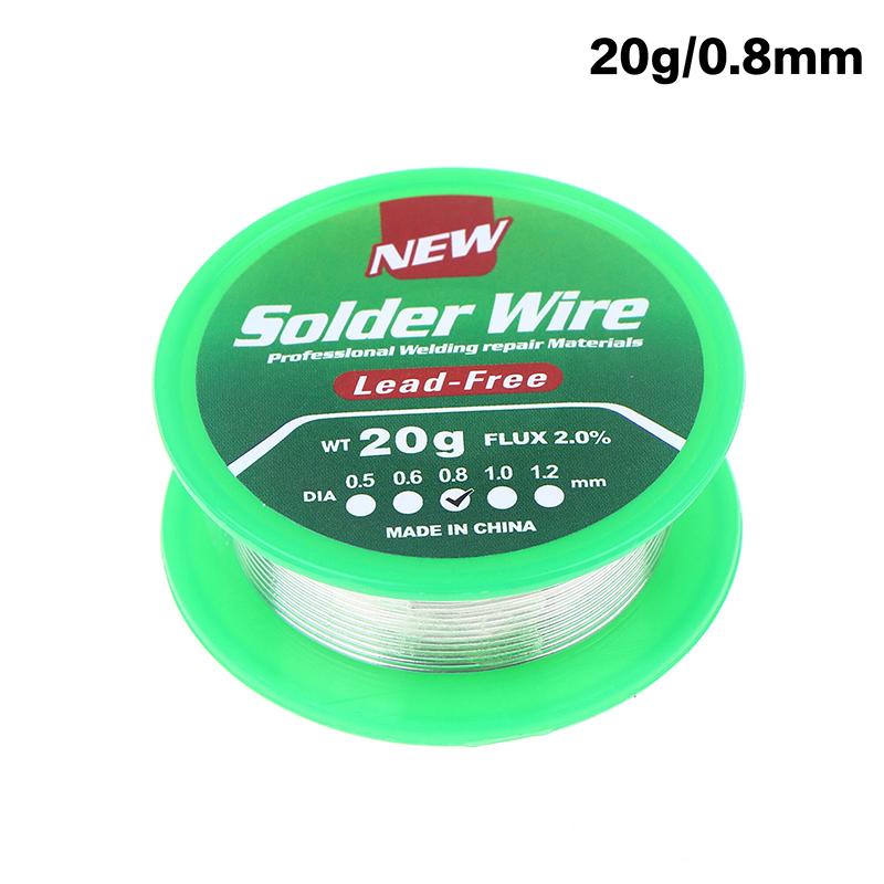 0,6/0,8/1 mm bleifreier Niedertemperatur-Flussmittelkern-Lötdraht Zinn Kein Waschen Kolophoniumkern-Lötdraht Sn99.3Cu0.7