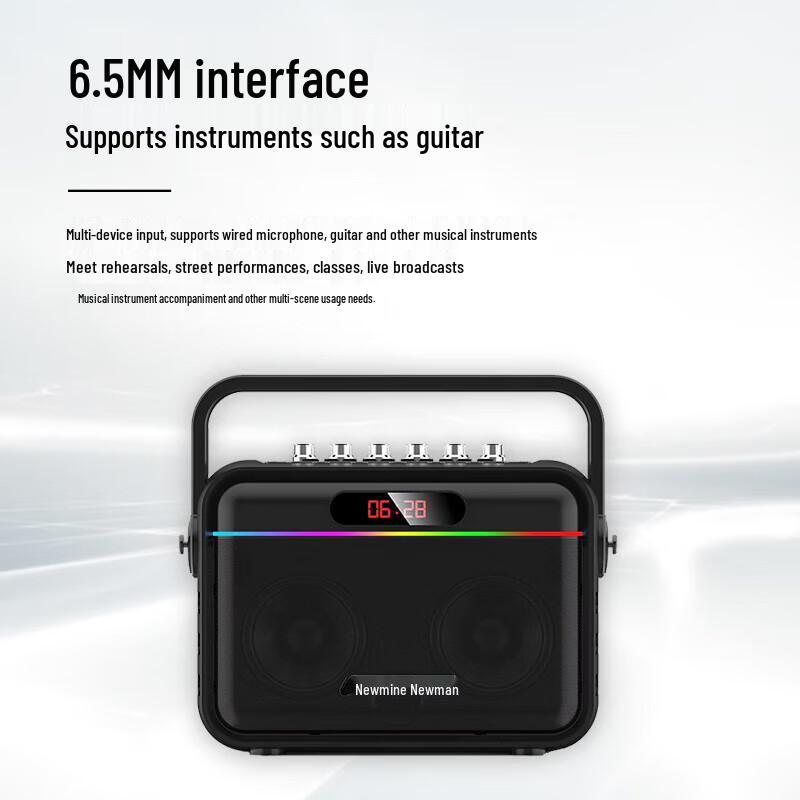 Newsmy K112 Portable KTV Bluetooth Speaker