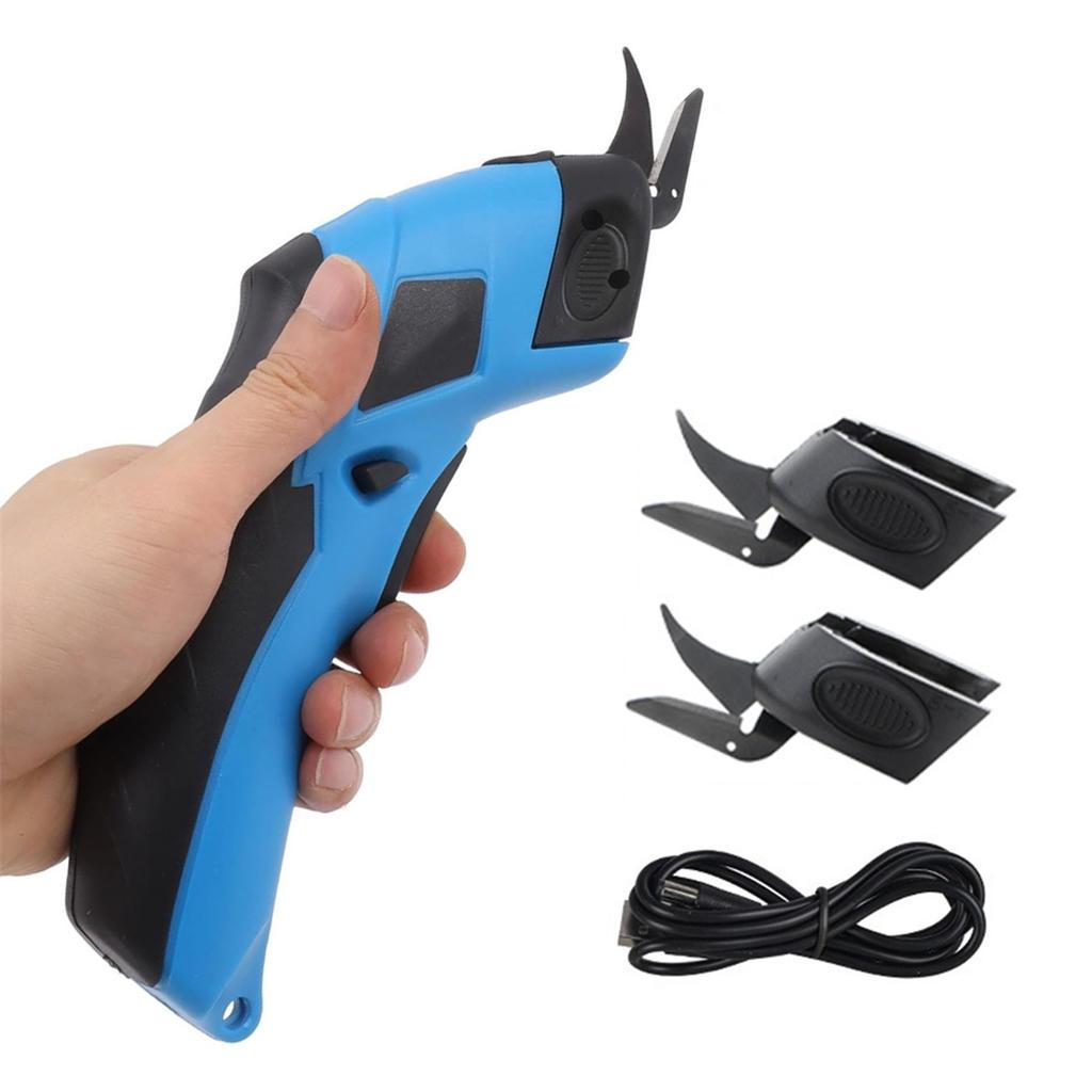 New cordless electric tailoring scissors USB charging Suitable for cutting cotton fabric/leather/cloth and other materials