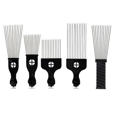Big Hair Oil Head Big Back Style Comb Hair Tail Needle Comb Professional Afro Pick Hair Comb Salon Comb Insert Comb Fork Comb