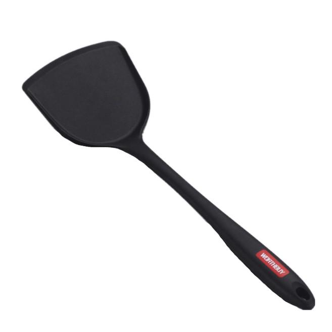 Cooking Utensils 2Pcs Silicone Spatula Heat Insulation Kitchenware Non Stick Shovel Turner