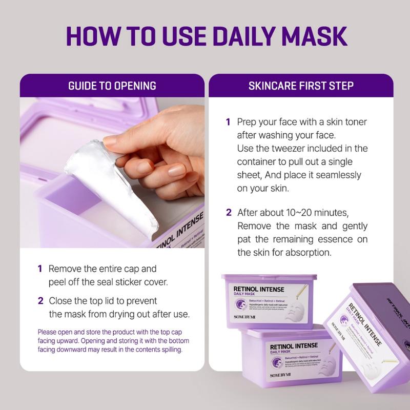 SOME BY MI Intenzivní denní maska s retinolem 30 ks