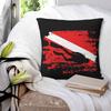 Dive Scuba Diver Square Pillowcase Pillow Cover Polyester Cushion Decor Comfort Throw Pillow for Home Car