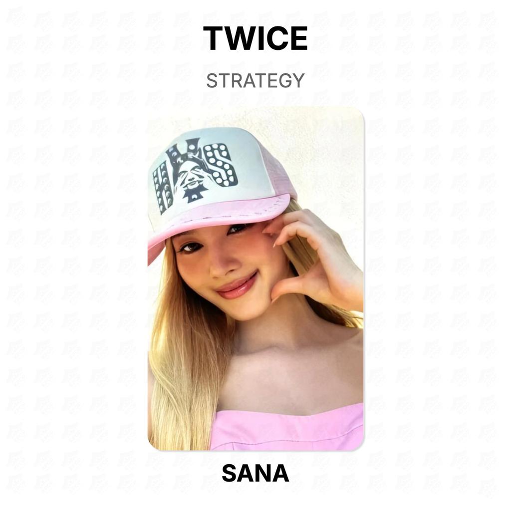 Twice STRATEGY Offizielle Fotokarte