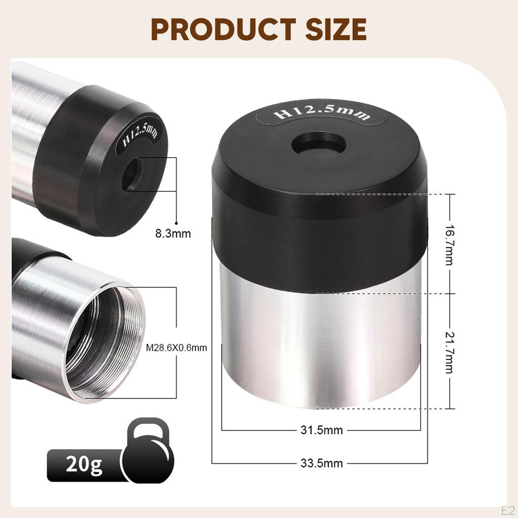 Telescope Eyepiece Lens Planetary for Astronomy Planet Observation