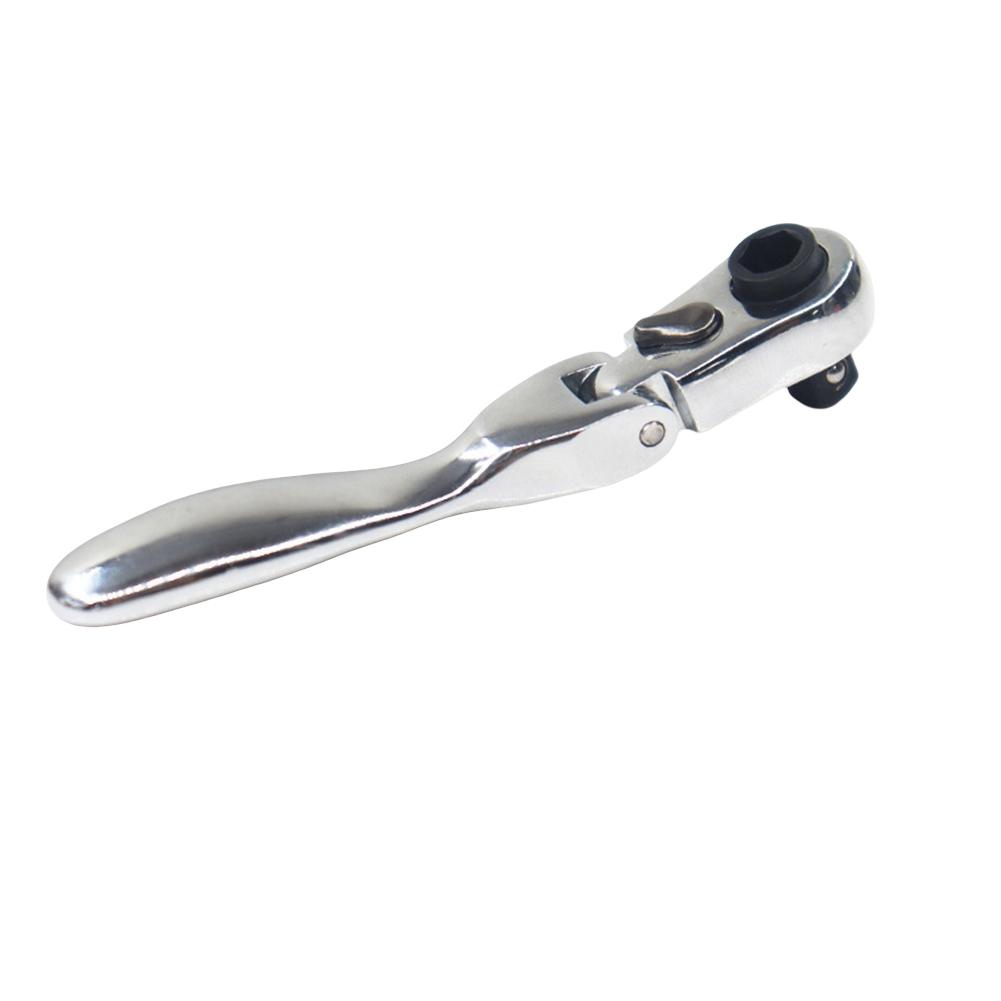 97mm 3.82in Mini Ratchet Wrench 72 Teeth Ratchet Mechanism Tool Ratchet Ergonomic Grip Design Tight Space Access