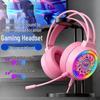 USB 7.1 Wired Over-Ear Gaming Headset with Mic, Universal for Desktop & Laptop