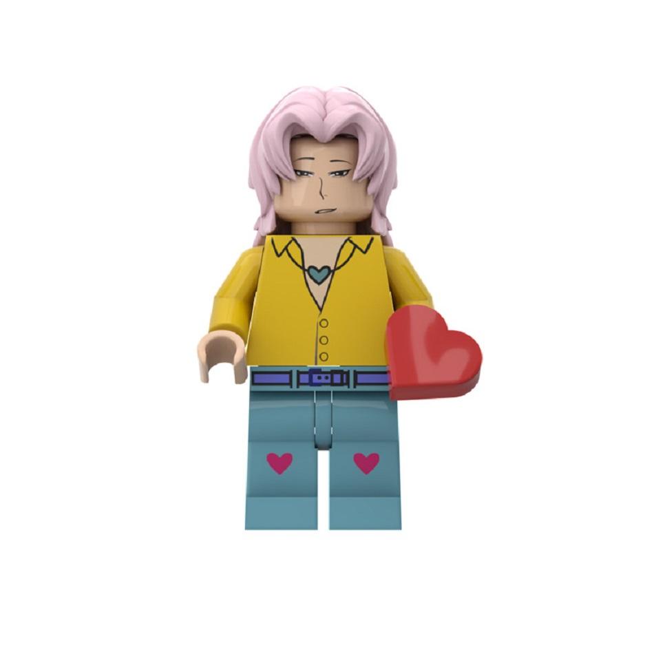 Produkt Kpop Devil Hunter Mini-Actionfigur Bausteine Spielzeug Anime Peripherie Schreibtischdekoration Sammlung Weihnachtsgeschenk