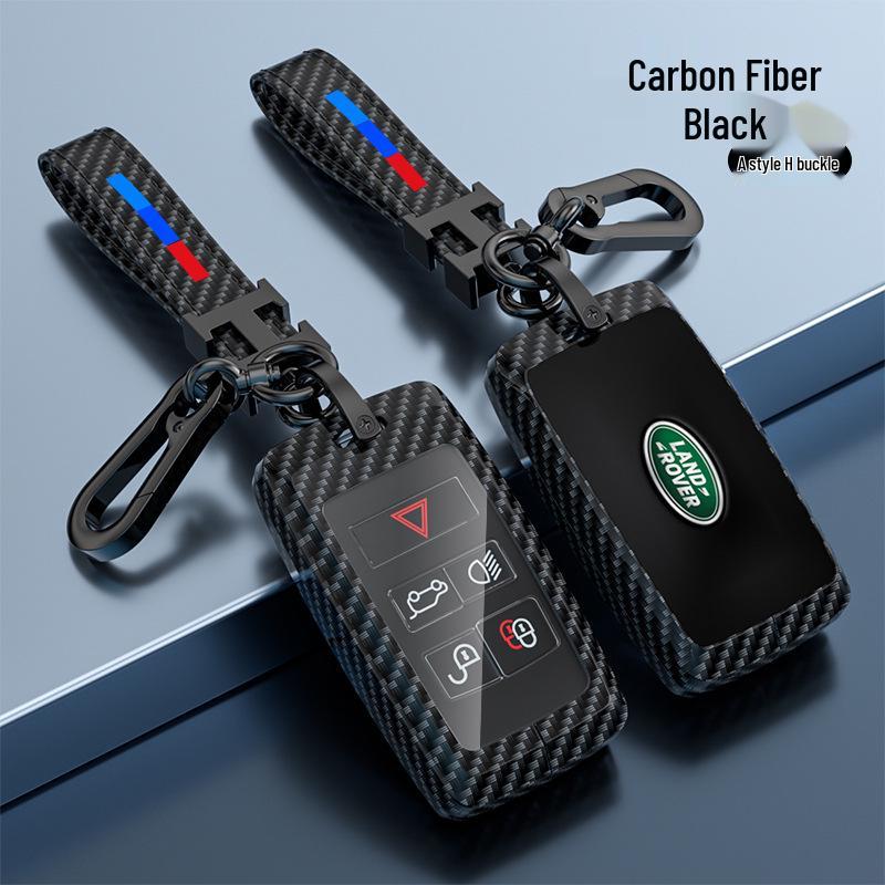 Metal Key Case for Land Rover Range Rover, Freelander, Discovery 5, Defender, Velar Cars.