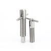 T-Handle Retractable Stainless Steel Self-Locking Spring Pins Indexing Plungers M6/M8/M10/M12/M16 Coarse Thread