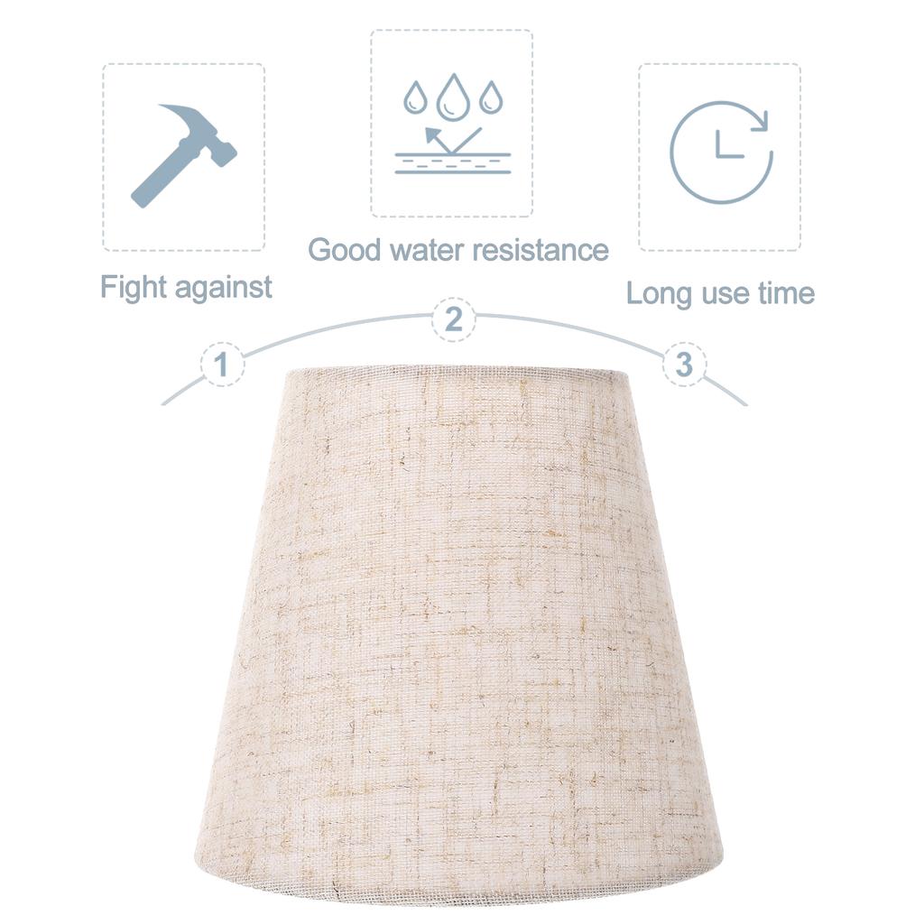 Branches Clamped Bubble Fabric Lampshade Colored Night Light Bulbs Cloth Shades