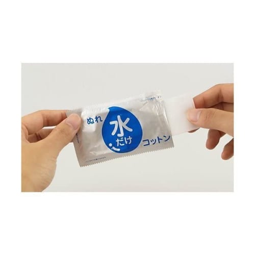 Daiei Amethyst Maternity Cotton Pads for Mom and Baby, Wet with Water Only, 100 Packets x 10 Packets